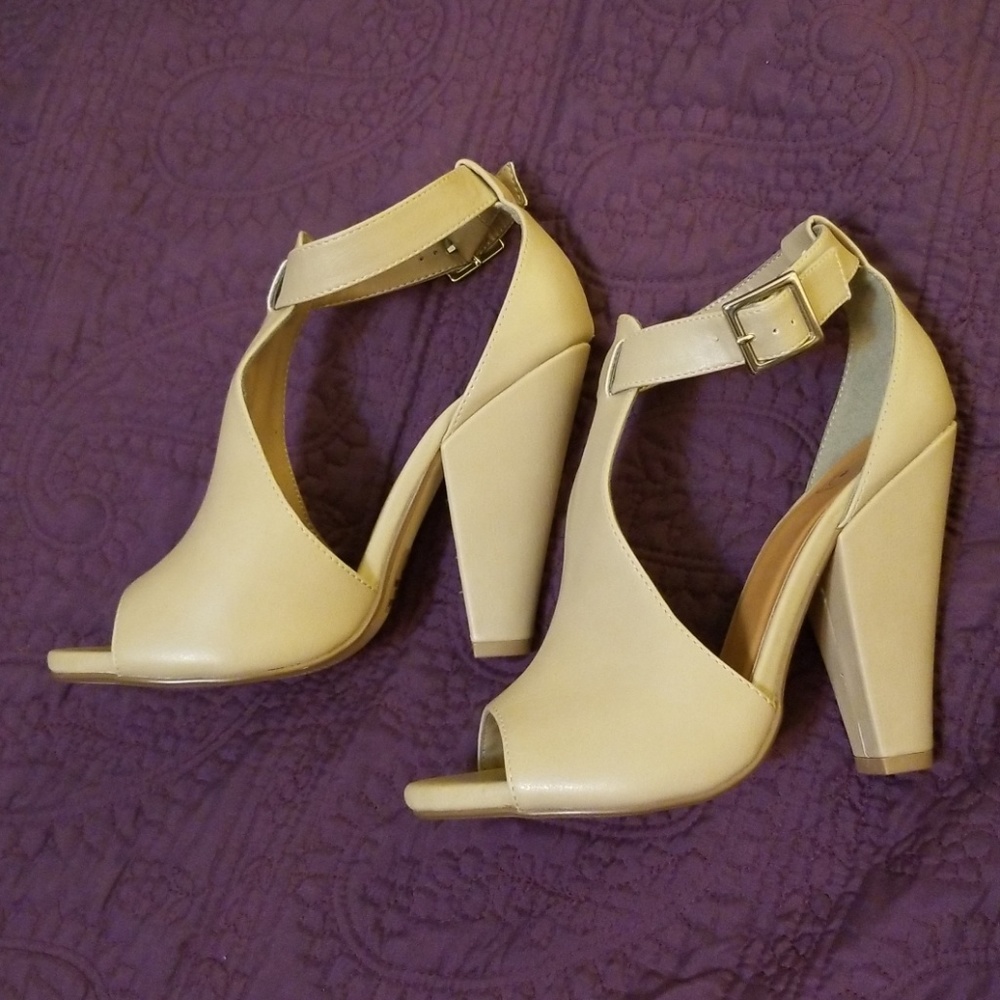 Beige Heels